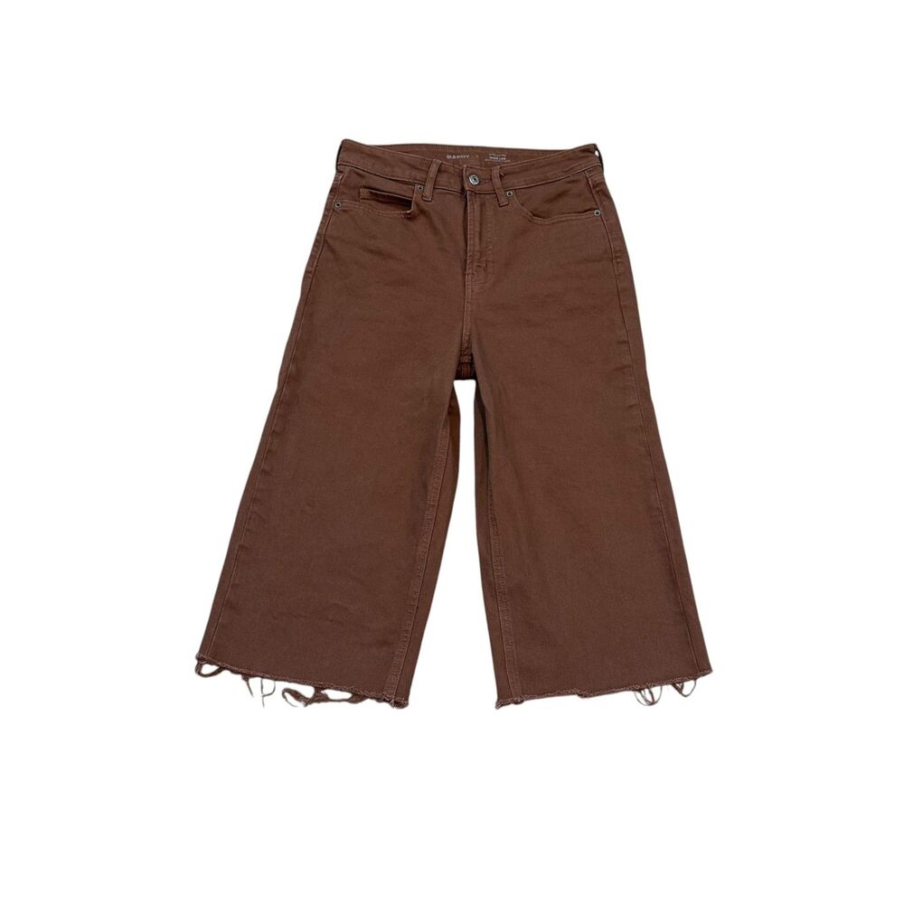 Old Navy Extra High-Rise Wide Leg Jorts Size 4